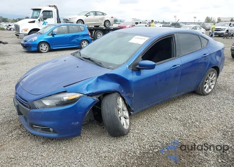 2013 Dodge Dart Rallye from USA, damaged, VIN 1C3CDFBH4DD256815